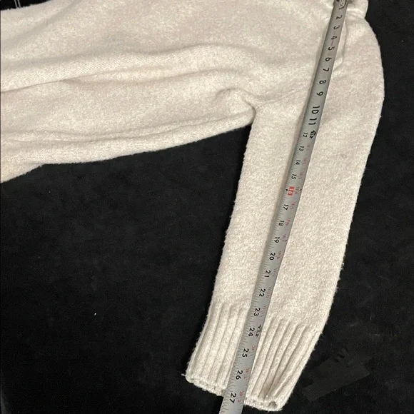 Women’s DALIA Sz XS/ECH/TP Cream Knit Sweater Dress Very Soft - Picture 3 of 6